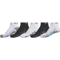 Globe Youth Socks 5 Pairs Assorted Calvin Ankle