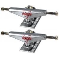 Venture Skateboard Trucks 5.0" Low Light Polished Set Of 2 Trucks