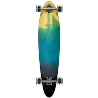 Globe Longboard Skateboard Complete - Pinner - Blue Fade Dye