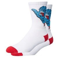 Santa Cruz Shaka Socks 2 Pairs White