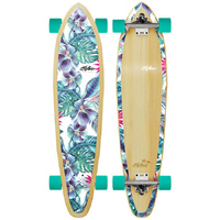 Obfive Summer Vacay 38" Longboard Skateboard Complete