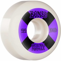 Bones Skateboard Wheels 100's White Purple V5 55mm