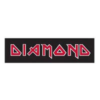 Diamond Supply Co Sticker - Maiden - Black Red