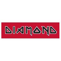 Diamond Supply Co Sticker - Maiden - Red Black