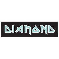 Diamond Supply Co Sticker - Maiden - Black Teal