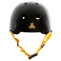 Triple 8 Brainsaver Helmet Black Yellow Size Medium Skate Scooter