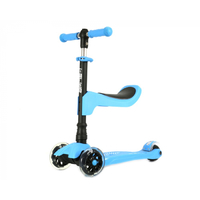 i-glide Boardwalk Straddler 3 In 1 Adjustable Kids Scooter - Blue