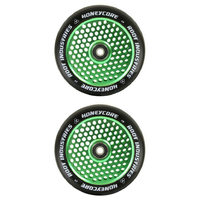Root Industries Honey Core 120mm Wheel Set - Black Green