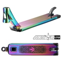Envy Aos V4 Limited Edition Scooter Deck - Neochrome Oil Slick - Free Bonus Envy Headset