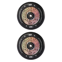 Envy 110mm Hollow Core Scooter Wheels Set Of 2 Hologram Hands
