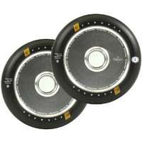 Urban Artt 110mm Scooter Wheels Set Of 2 - Hollow Core V2 - Chrome