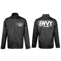Envy Scooters Logo Windbreaker Jacket - Black - Extra Small