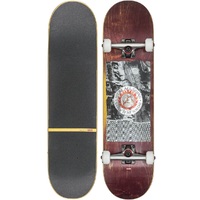 Globe Skateboard Complete - G2 In Flames Holo Quake 8"