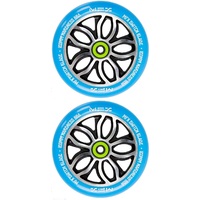 MGP MFX Switchblade 120mm Scooter Wheels Set Of 2 - Black Blue