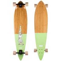 Landyachtz Longboard Skateboard Complete - 44" 2018 Bamboo Pinner Handstand