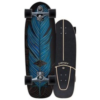 Carver Skateboard Complete - Knox Quill With C7 Trucks Graphite