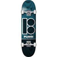 Plan B Complete Skateboard 8.25" Wide - Team Blue Stain