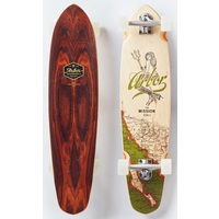 Arbor Complete Longboard Skateboard - Mission Groundswell Palisander 35"