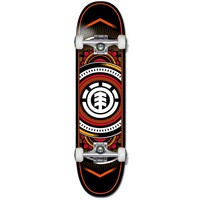 Element Complete Skateboard - Hatched Red 8.0"