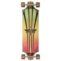 Dusters Complete Longboard Skateboard - Keen Downhill Rasta
