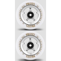 Proto Raw Grippers 110mm Scooter Wheels Set Of 2 - White on Raw