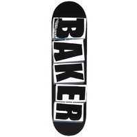 Baker Skateboard Deck 8.0 OG Logo Black White