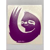 Hella Grip OG Sloth Die Cut Sticker - Purple