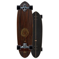 Carver Skateboard Complete - Haedron 9 - 35" - C7 Trucks Graphite