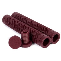 Hella Scooter Grips - Broadway Crimson