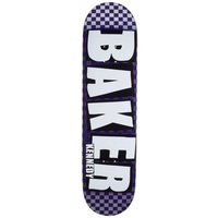 Baker Skateboard Deck 8.0 TK Brand Name Check Foil