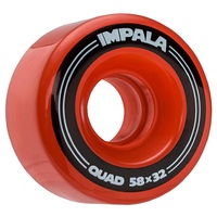 Impala Roller Skates Replacement Wheel Set Red Set of 4