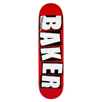Baker OG White Logo Red 7.56 Skateboard Deck