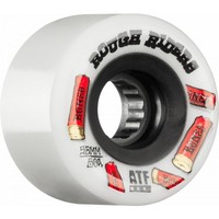 Bones Skateboard Wheels - ATF Rough Riders 80A 56mm Shotgun White