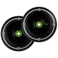 Urban Artt 120mm Scooter Wheels Set Of 2 - Classic - Black Black