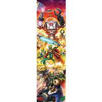 Mob Skateboard Grip Tape Sheet 9" x 33" Mars Attacks Poster Sheet Perforated