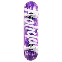 Holiday Tie Dye Purple 7.75 Complete Skateboard