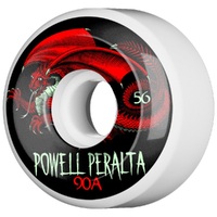 Powell Peralta Skateboard Wheels Oval Dragon 90a 56mm