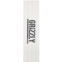 Grizzly Skateboard Grip Tape Sheet Stamp Clear 9 x 33