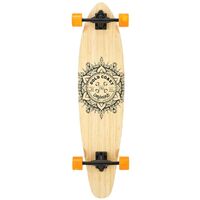 Gold Coast Longboards Skateboard Kicktail Wanderlust Orange