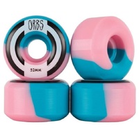Welcome Skateboard Wheels Orbs Apparitions Splits Pink Blue 52mm 99A