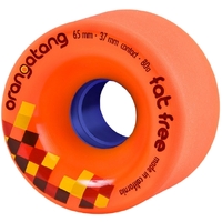 Orangatang Fat Free Orange 80A 65mm Longboard Skateboard Wheels