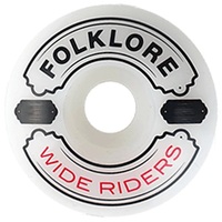 Folklore Skateboard Wheels 101A Wide Riders 54mm