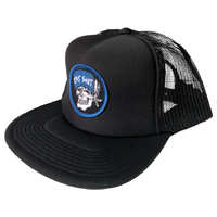 Dogtown X Suicidal Skates Eat Shit Patch Mesh Flip Black Hat