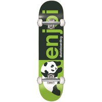 Enjoi Complete Skateboard Half and Half Black Green 8