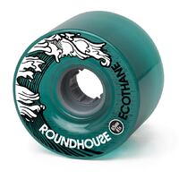 Carver Skateboard Wheels Roundhouse Ecothane Mag Aqua 75mm 81A