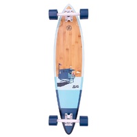 Z-Flex Bamboo Pintail 38 Longboard Skateboard