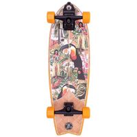 Z-Flex Skateboard Complete Banana Train Surfskate Fish 31