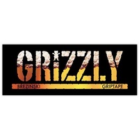 Grizzly Skateboard Sticker Brezinski Brew x 1