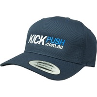 Kick Push Navy Snapback Hat