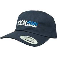 Kick Push Dad Hat Adjustable Navy